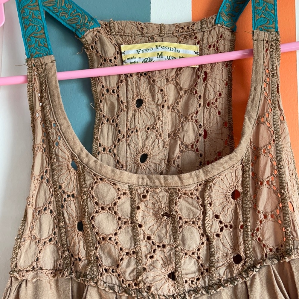 Free People dip dye tank